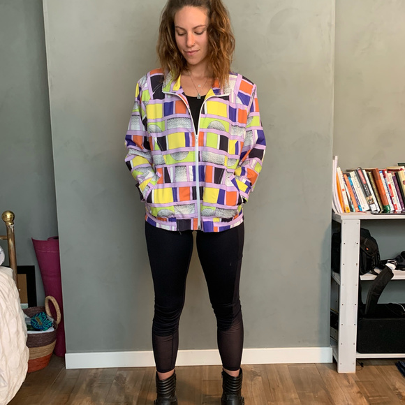 Vintage 90s Retro Prince Lightweight Track Jacket - Picture 6 of 8